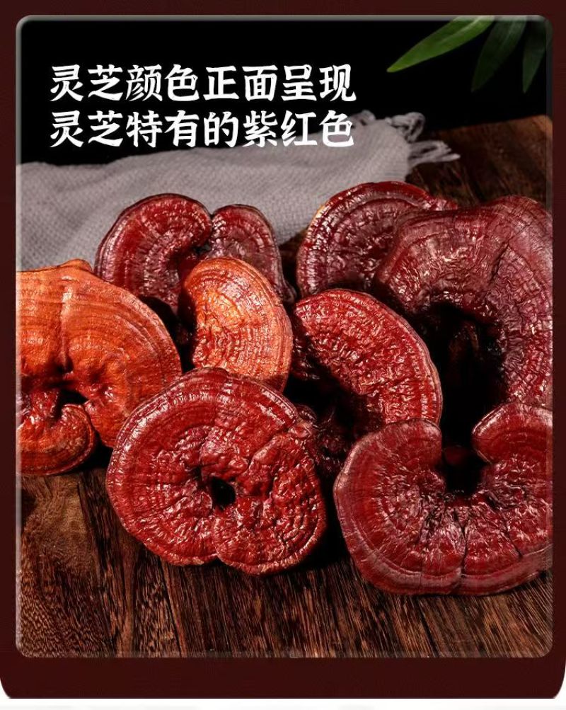 正宗紫灵芝药香十足产地直发药厂**数量有限