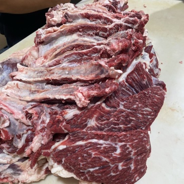 鲜冻全牛肉，国产纯干牛肉，可全牛半牛发货