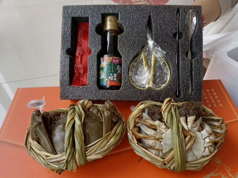 阳澄湖大闸蟹/产地直发，各种规格礼盒可选，全国发货