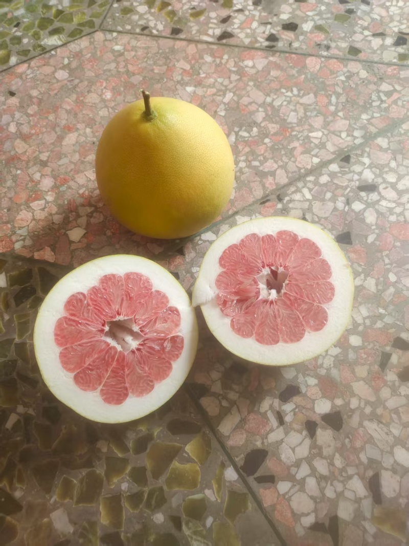 广西鹿寨，三红蜜柚大量上市，皮张好，口感甜度都非常的好，