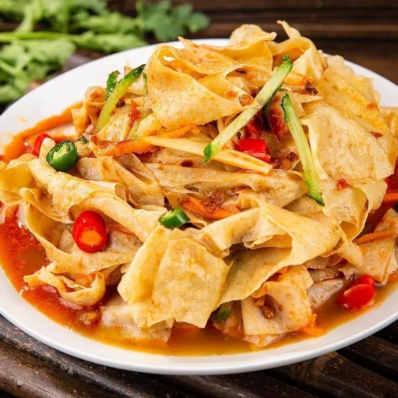 无盐粒豆皮干豆皮豆腐皮人造肉蛋白肉素肉