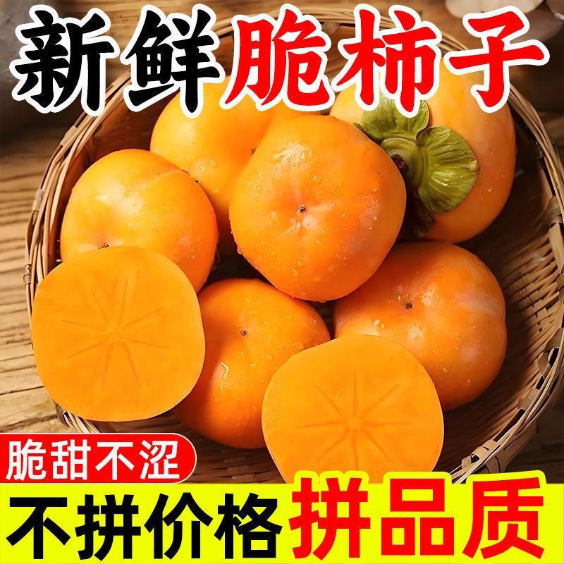 《一件代发》脆柿巧克力脆柿对接抖音快手视频号淘宝拼多多等