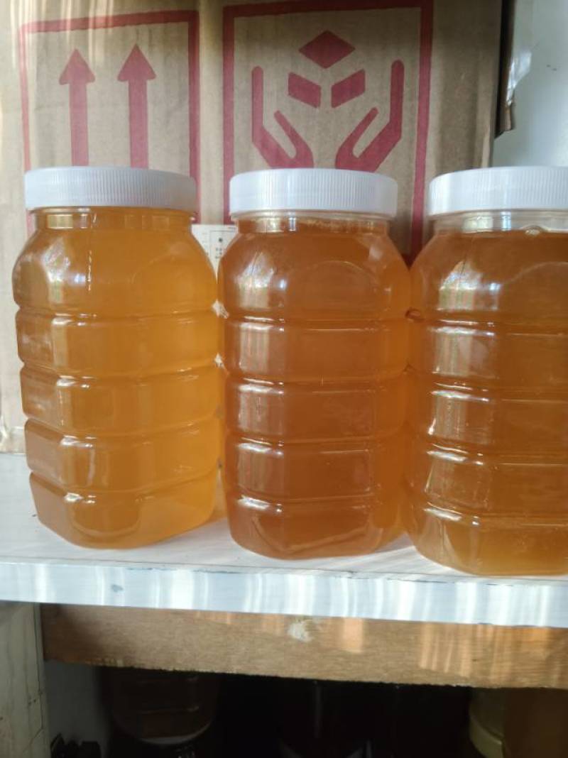 自家产士蜂蜜，产地兴安盟大草原，小杯树蜜，大草原上百花蜜
