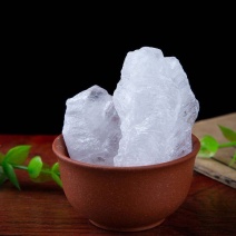 中药材可食用批白矾明矾块状泡脚有粉净水脚汗手汗白矾包