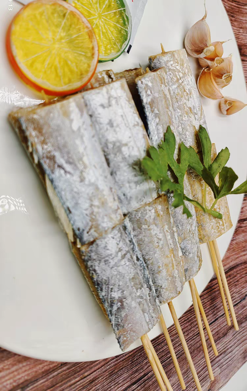 厂家直供东海烧烤带鱼串