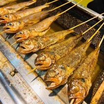 厂家直供东海白姑鱼烧烤串