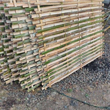 毛竹片建筑用和河道整治用竹笆，质量保证，诚信经营，