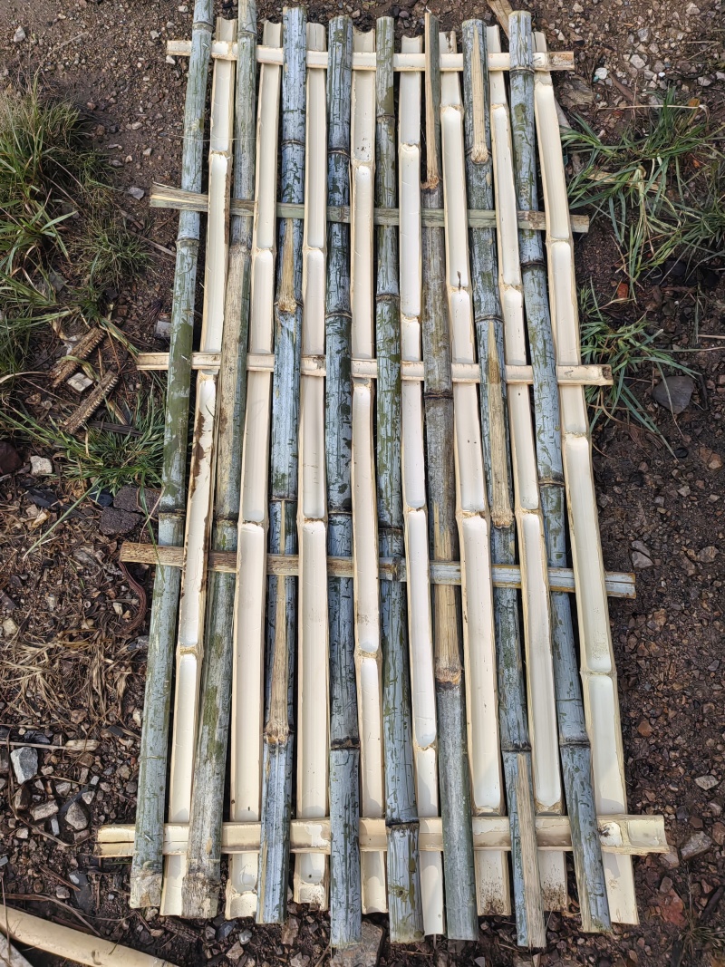 毛竹片建筑用和河道整治用竹笆，质量保证，诚信经营，