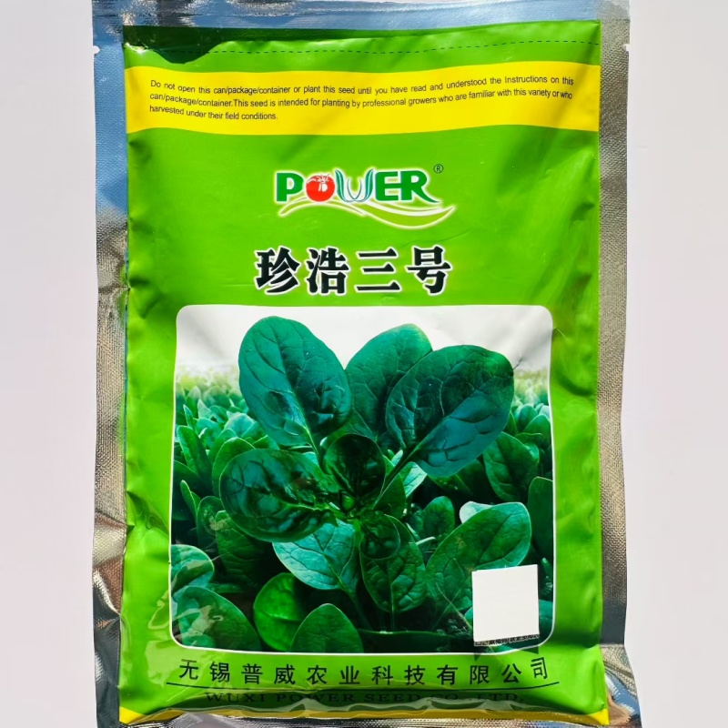 鼎优世美647进口菠菜种子抗热抗寒抗病晚抽苔圆叶菠菜种籽