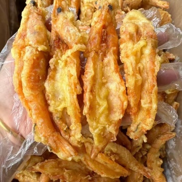 河南郑州加热菜品【软炸虾】油炸大虾/口感好/量大价优/