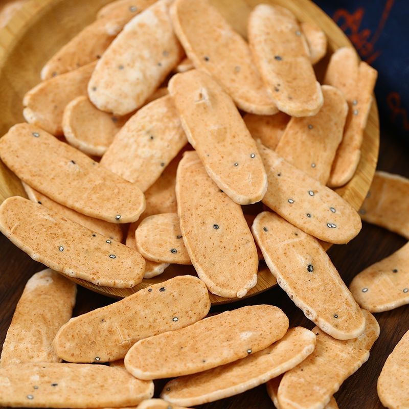 特产零食新炒年糕片年糕条即食农家手工烤芝麻低脂