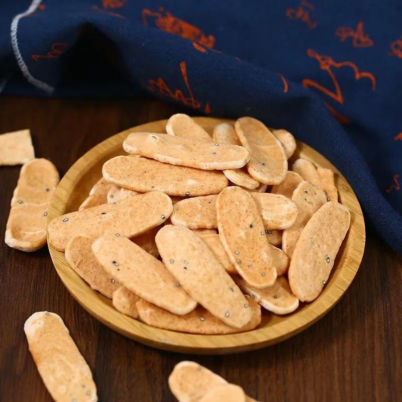 特产零食新炒年糕片年糕条即食农家手工烤芝麻低脂