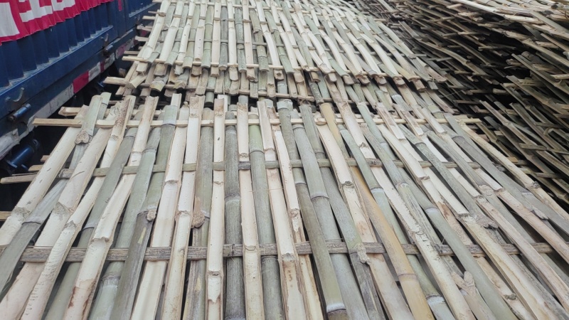 毛竹片建筑用和河道整治用竹笆，质量保证，诚信经营，