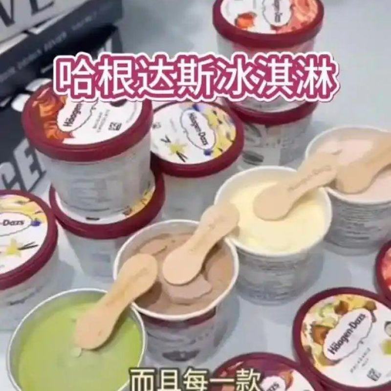 哈根达斯冰淇淋派对组合经典小杯100ml*20杯顺丰冷