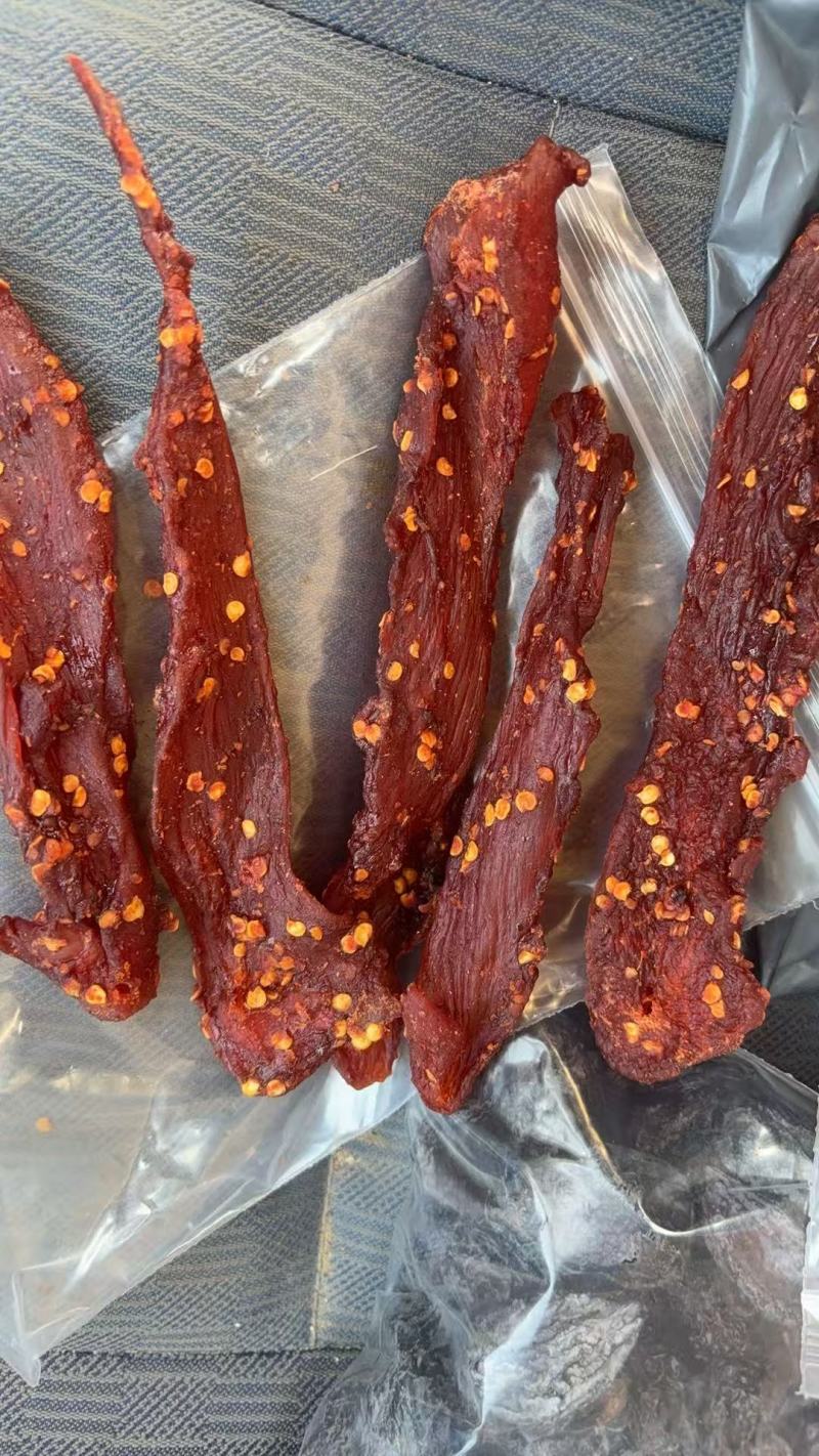 麻辣风干鸡胸肉干条鸡肉高蛋白低减休闲耐嚼健身零食主食丽人膳补