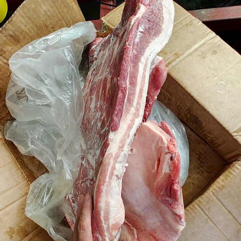 去皮五花肉，肥瘦相间，质量**好，炒菜，红烧，多种用途，