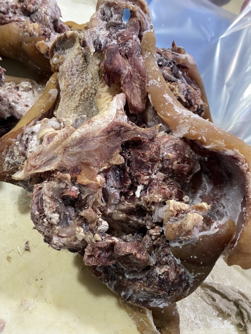 【五香牛头肉】五香牛头肉，干度高精修无油，可切块小包装。