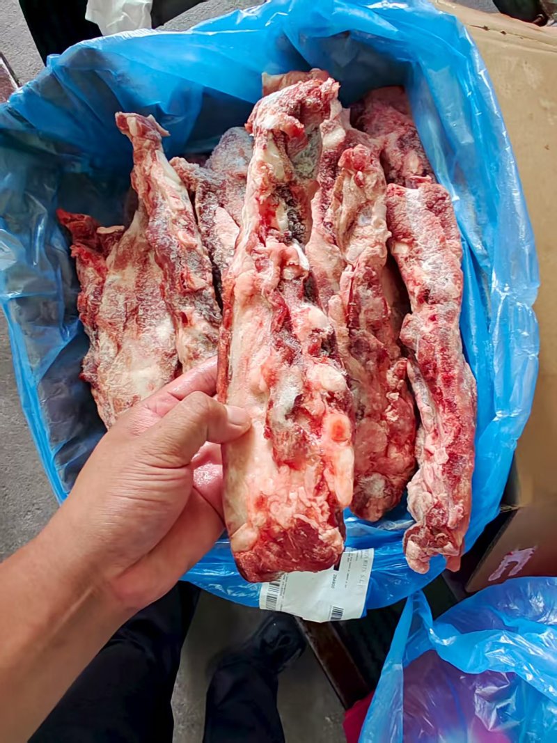 27366猪胸骨又名脆排骨带肉带脆骨红烧酱卤烤