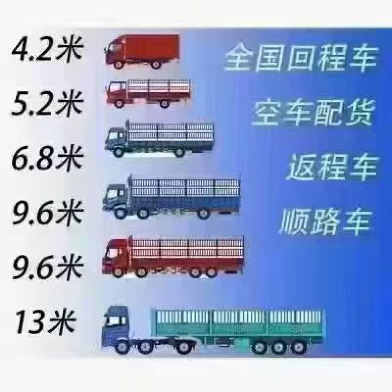全国各地都有车2.7-17.5高栏平板厢车冷藏