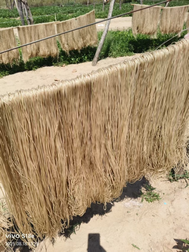 山东纯红薯粉条规格齐全厂家一手货源视频看货支持定做