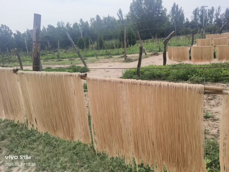 山东纯红薯粉条规格齐全厂家一手货源视频看货支持定做