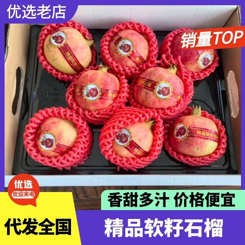 【产地优选】会理石榴产地直发货源充足对接电商货发全国