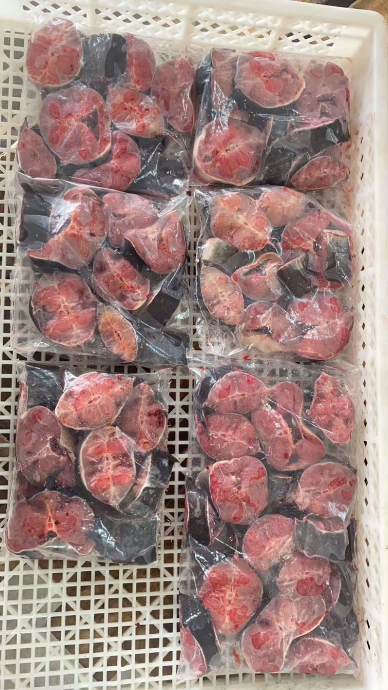 去头去尾鲶鱼块500克一包