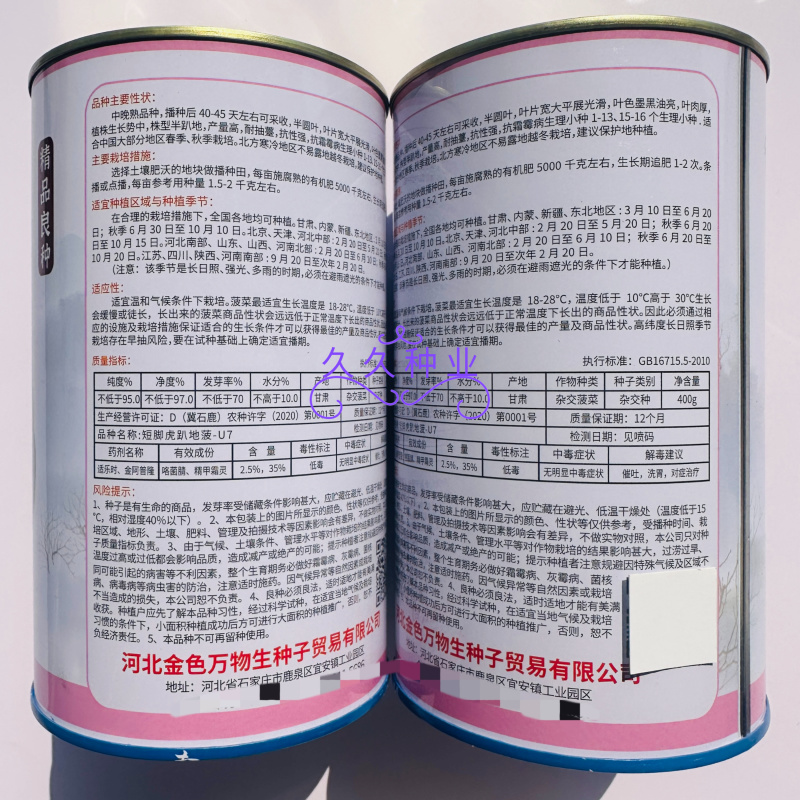 短脚虎趴地菠-U7菠菜种子中晚熟墨黑油亮趴地菠菜