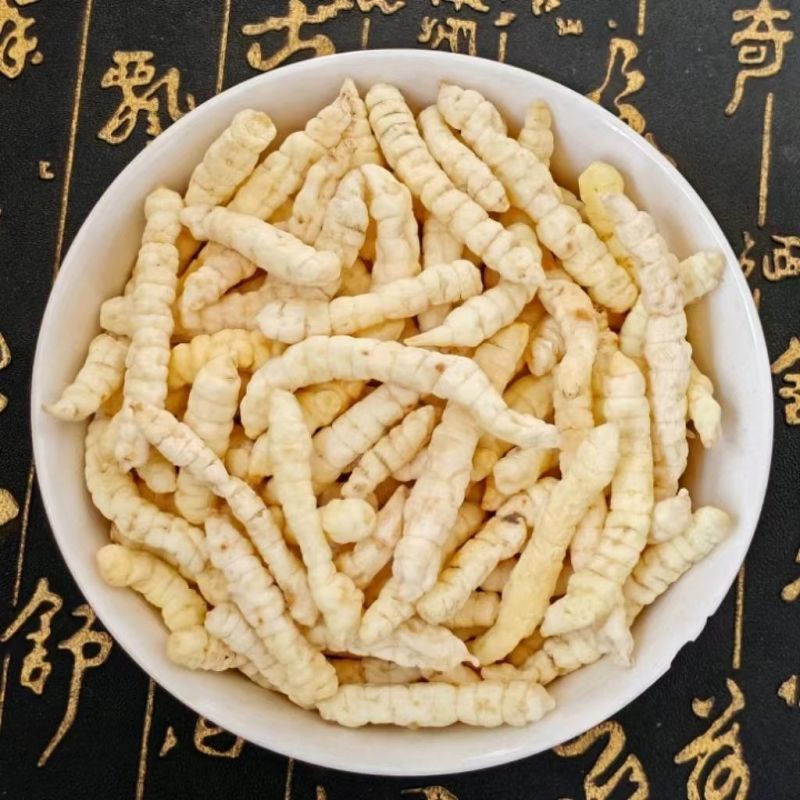 中药材草石蚕干货土冬虫草白虫草地蚕新货草石蚕500