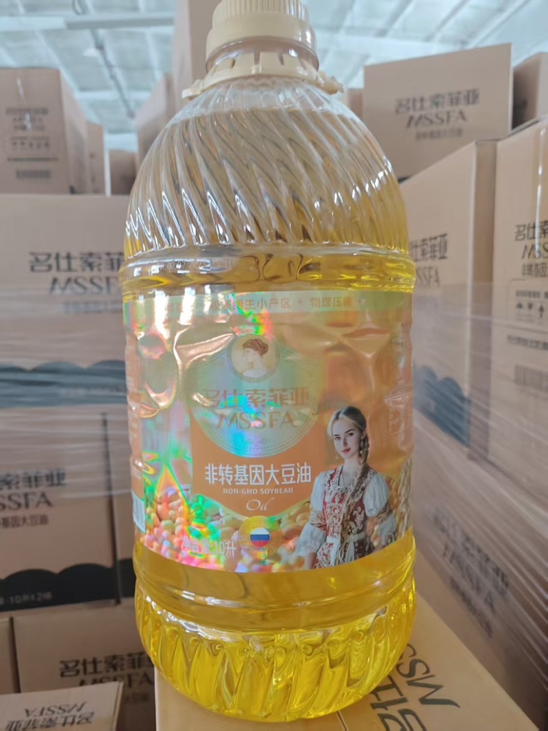 俄罗斯进口10升非转压榨一级大豆油