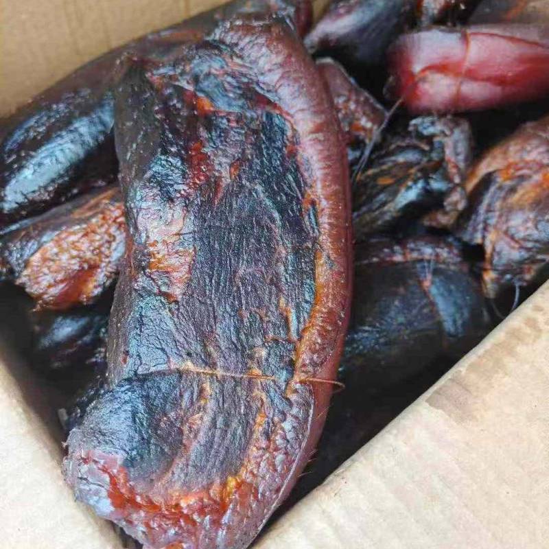 四川柴火烟熏腊肉小块二刀腊肉农家自制烟熏腊肉腊肉