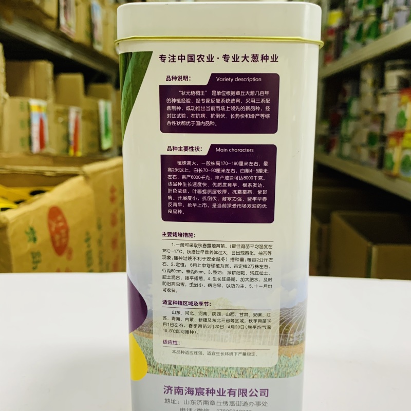 状元梧桐王大葱种子山东章丘大葱种子抗倒伏耐寒抗病返青早春