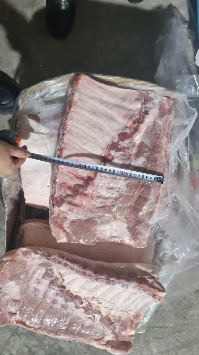 肥猪去皮带肋中方，5-6片