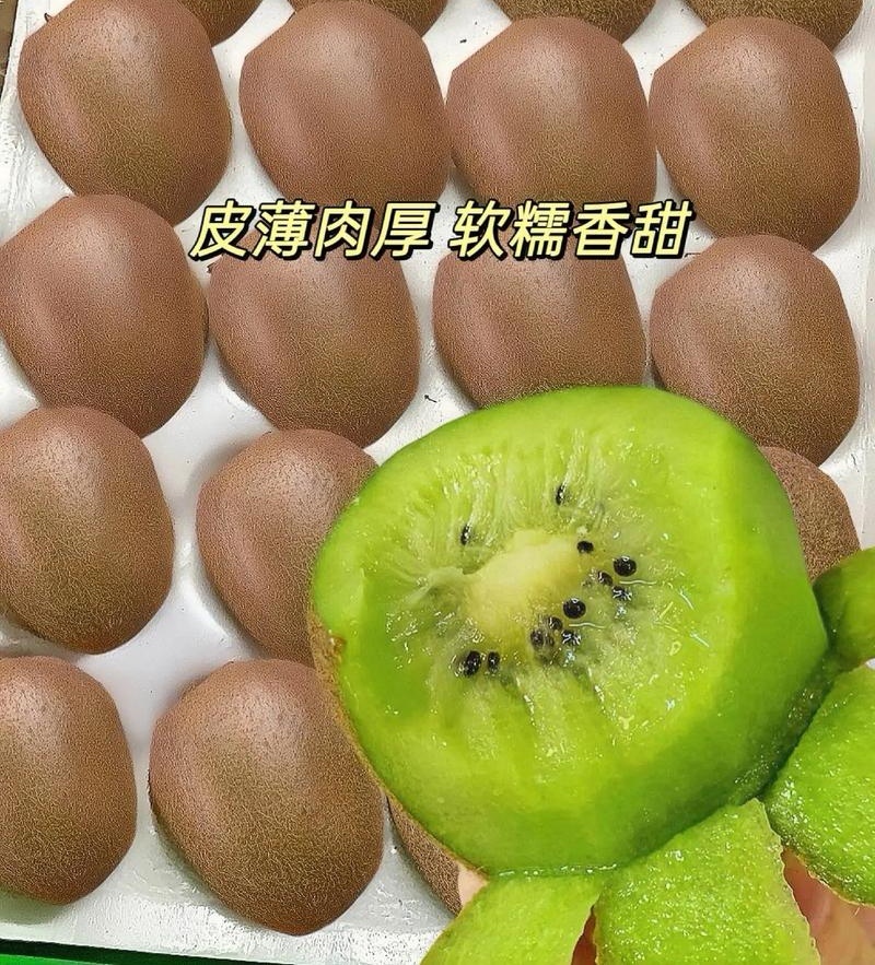 陕西徐香猕猴桃/10斤装/80元包邮发货/新鲜现摘
