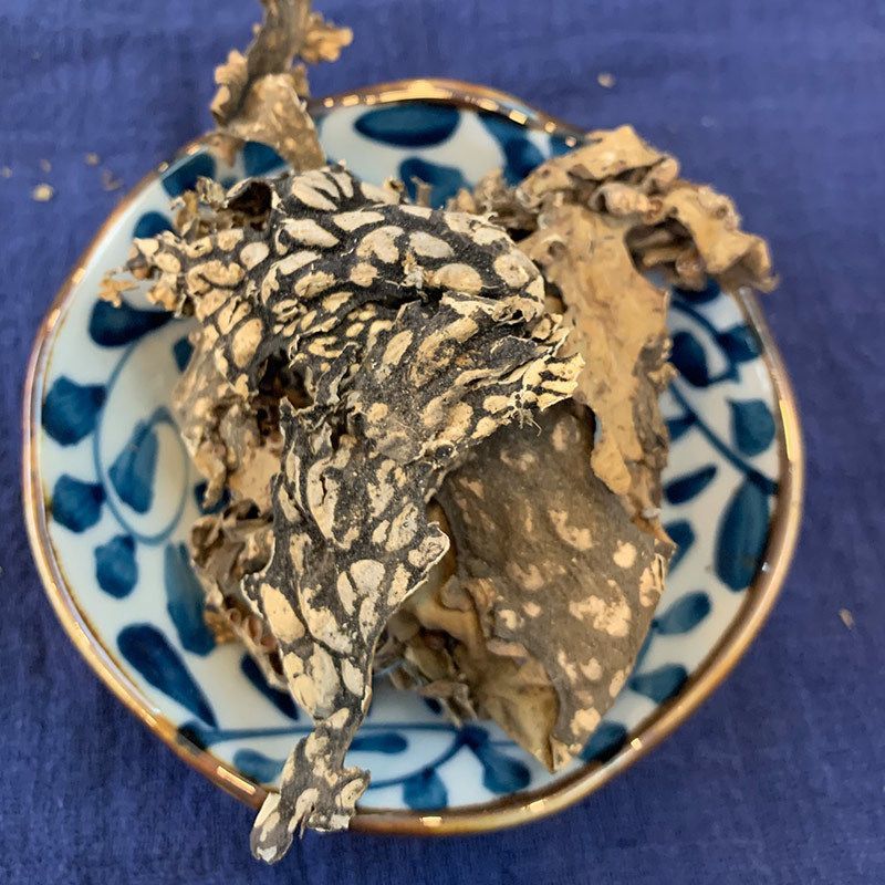 老龙皮20克石花网肺衣石龙皮石龙衣癞肚皮蛇皮苔石花中药材