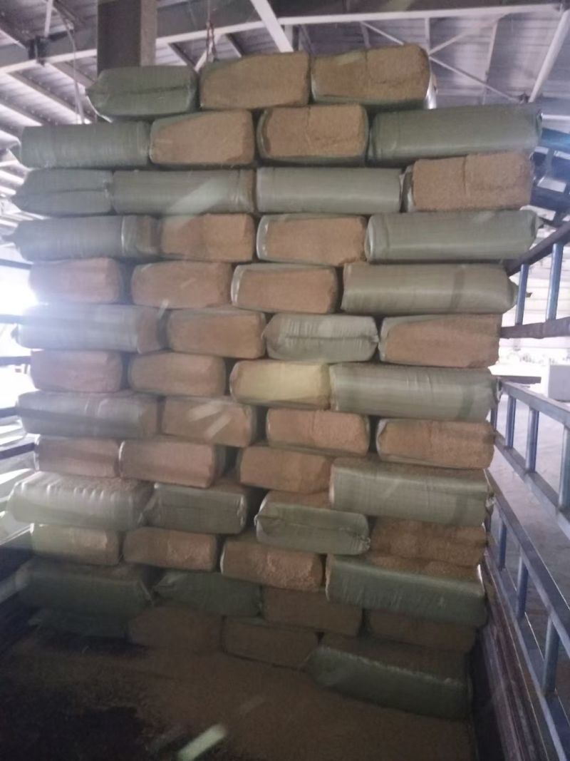 压缩稻壳用于大棚种植养殖垫料酿酒绿林工程