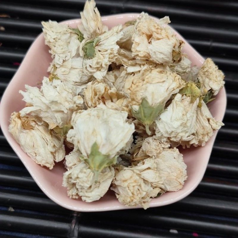 中药材无硫木槿花白木槿花干花正品白木槿花包邮篱障