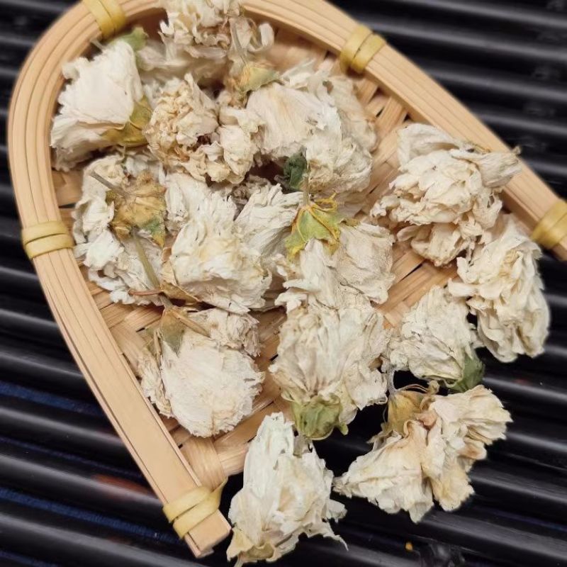 中药材无硫木槿花白木槿花干花正品白木槿花包邮篱障