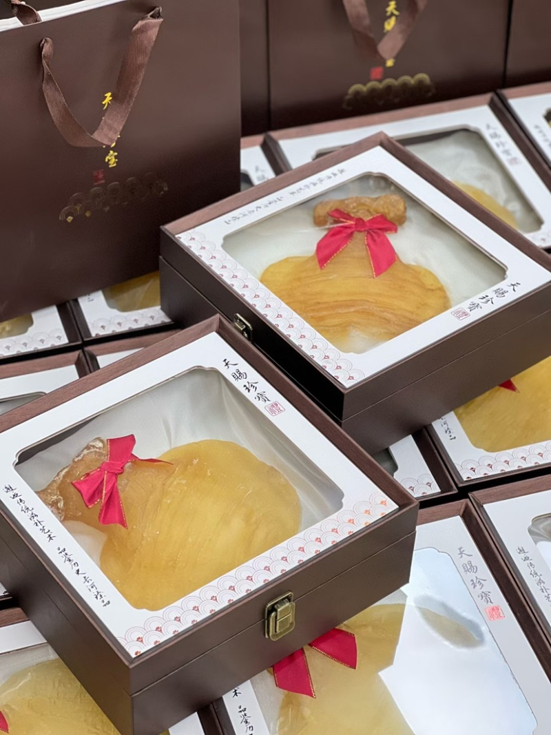 石肚型白鳘赤嘴花胶深海鱼胶孕妇滋补品月子胶干货