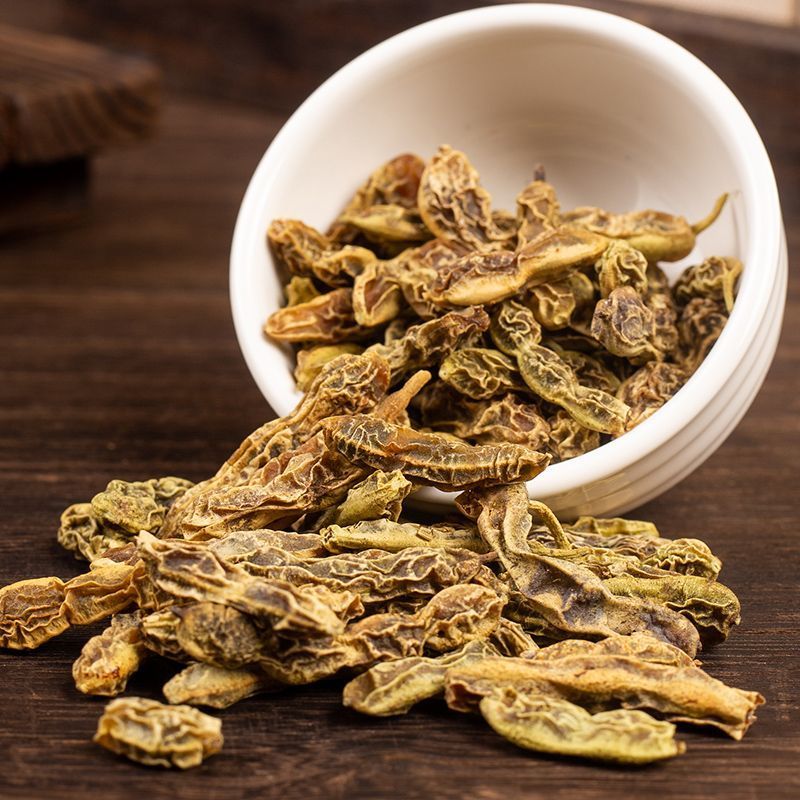 槐角中药材槐实槐豆角槐角子茶槐树角槐连豆槐树果实新鲜干货