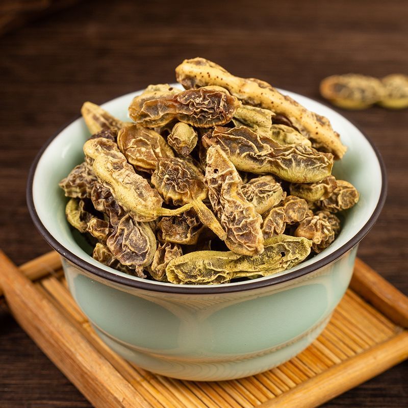 槐角中药材槐实槐豆角槐角子茶槐树角槐连豆槐树果实新鲜干货