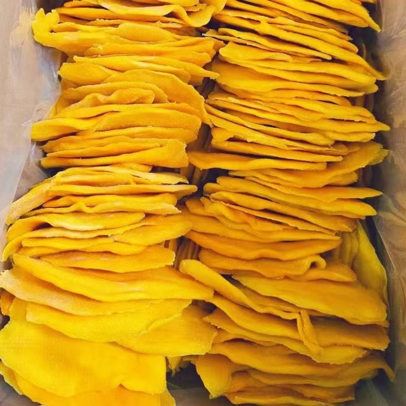 整片芒果干原味无加糖芒果干批发整箱净重20斤休闲零食