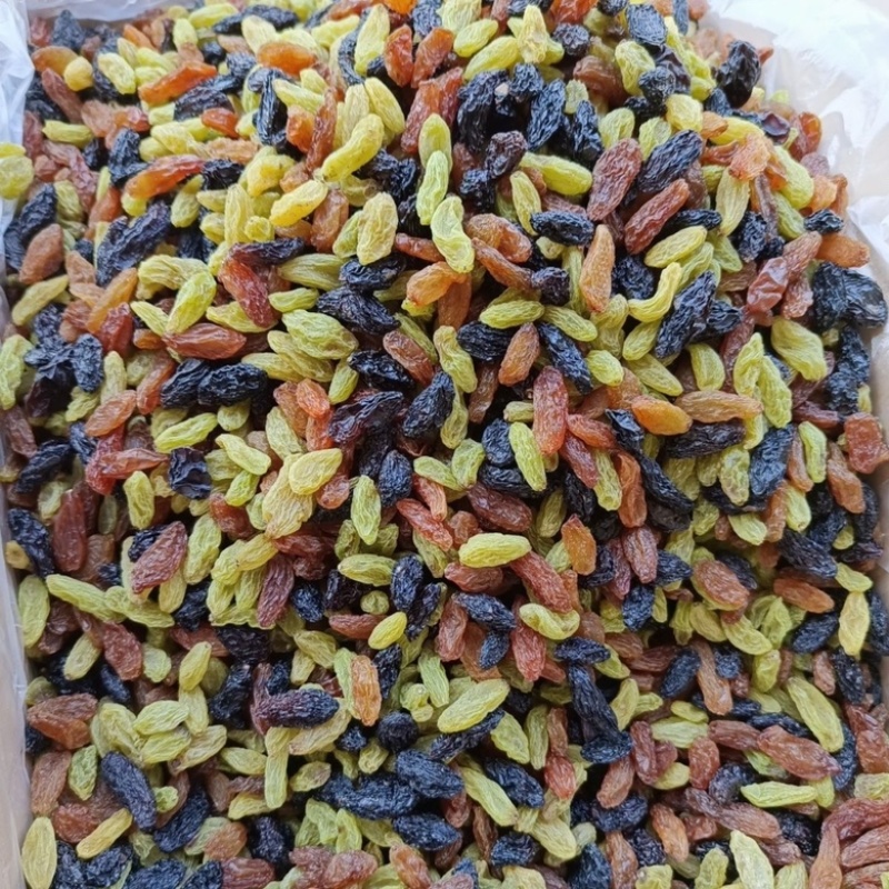 新疆多彩三色葡萄干批发特产干果新疆葡萄干