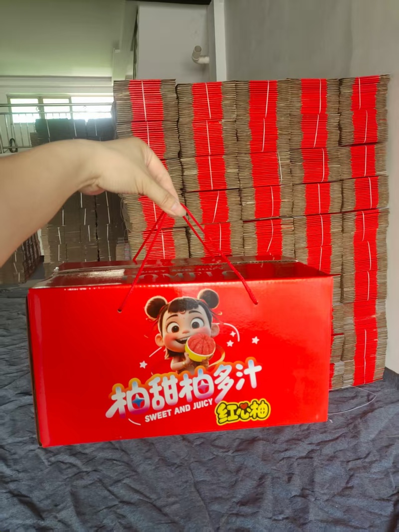 广东梅州红心柚琯溪蜜柚礼盒箱中秋送礼