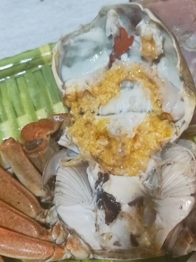 正宗盘锦稻田河蟹批发零售产地批发膏满黄肥