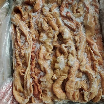 预煮纯干大肠，去皮干净，出成高，是熟食店，饭店高利润食材