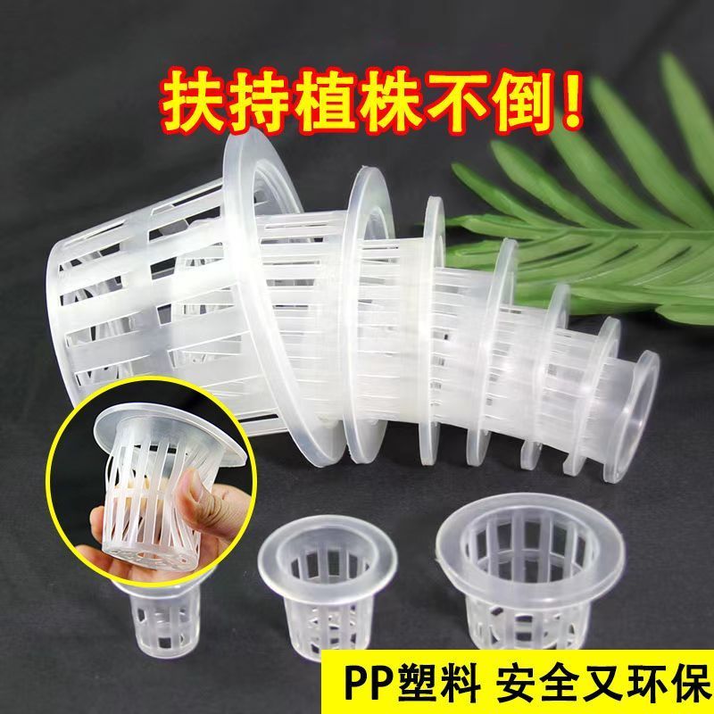 水培植物定植篮无土栽培固定器设配塑料加深种植蔬菜水培器皿