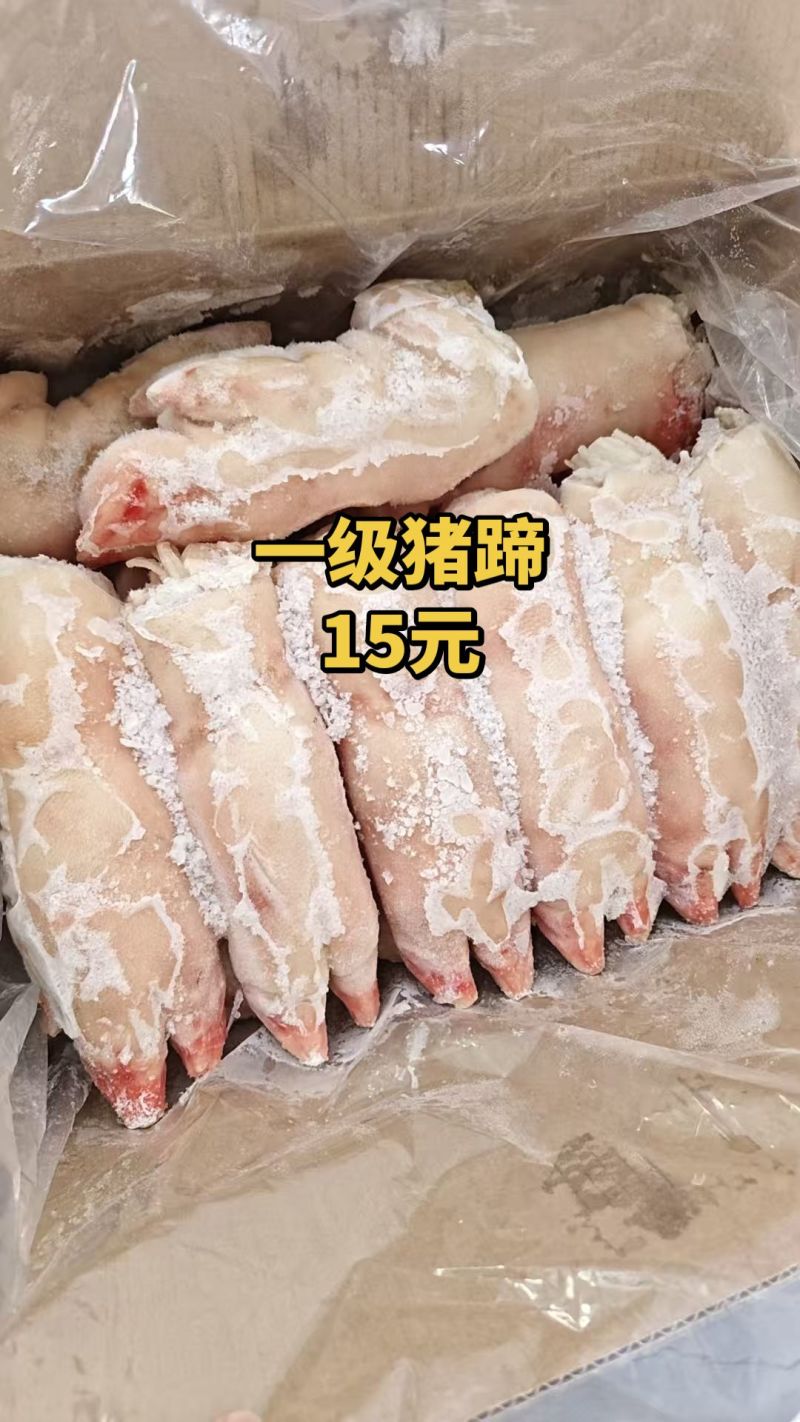 一级带筋猪蹄