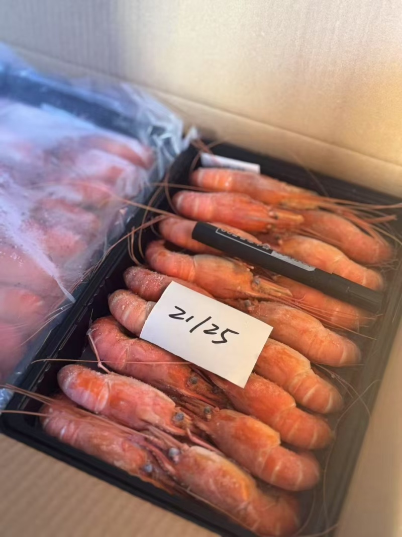 罗氏虾沼虾750g/盒*8盒