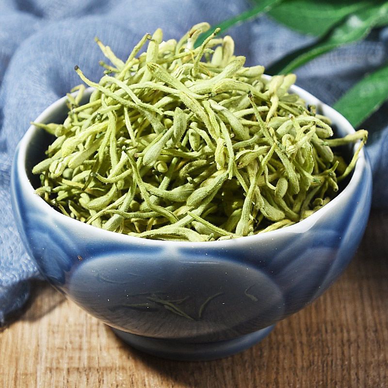 金银花野生特级组合花草茶搭配菊花泡水茶叶不含一根山银